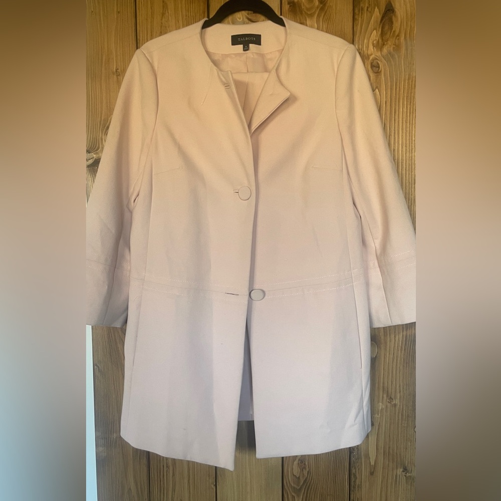 Talbots Light Pink Tailored Suit